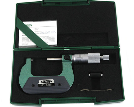 INSIZE Measuring Equipment Insize Outside Micrometer 1-2" Range Series 3207-2