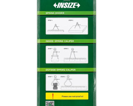 Insize Outside Spring Caliper 0-320mm Range Series 7262-300 - INSIZE Australia