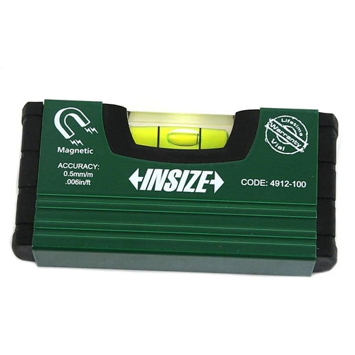 INSIZE MEASURING EQUIPMENT Insize Portable Level 100mm/ 4" Range Series 4912-100
