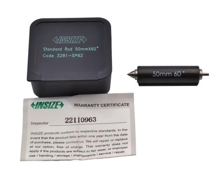 Insize Setting Standard for Screw Thread Mic 60° Series 3281 - INSIZE Australia