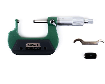 INSIZE Measuring Equipment Insize Spherical Anvil Tube Micrometer 1-2" Type B Series 3260-2S