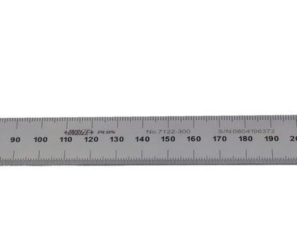 Insize Stainless Steel Ruler 300mm Metric Rule Series 7122-300 - INSIZE Australia