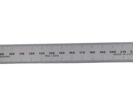 Insize Stainless Steel Ruler 300mm Metric Rule Series 7122-300 - INSIZE Australia