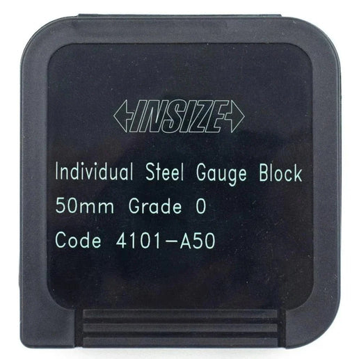 INSIZE MEASURING EQUIPMENT Insize Steel Gauge Block 50mm Series 4101-A50