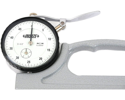 INSIZE MEASURING EQUIPMENT Insize Thickness Gauge 0-0.5" Range Series 2365-055