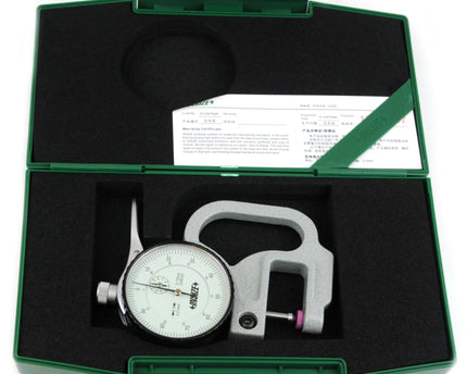 INSIZE Measuring Equipment Insize Thickness Gauge 0-10mm x 0.01mm Range Series 2364-10B