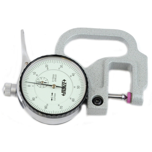INSIZE Measuring Equipment Insize Thickness Gauge 0-10mm x 0.01mm Range Series 2364-10B