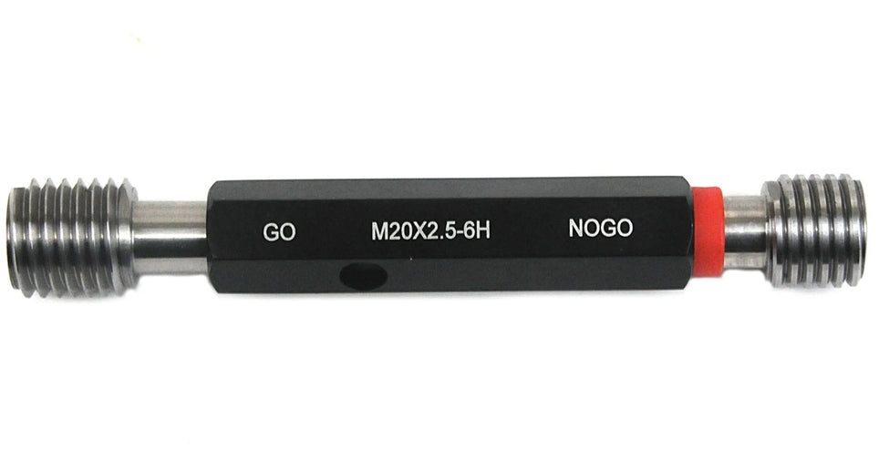 Insize Thread GO NOGO Plug Gauge M20x2.5mm Series 4130-20 - INSIZE Australia