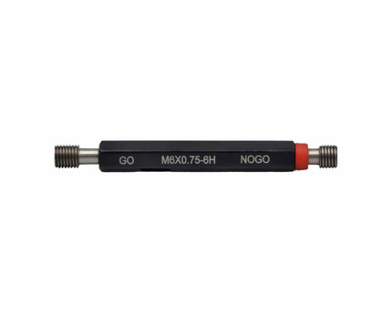 INSIZE Measuring Equipment Insize Thread GO NOGO Plug Gauge M6x0.75mm Series 4139-6L