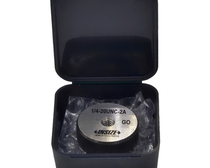 INSIZE Measuring Equipment Insize Thread GO Ring Gauge 1/4"-20 UNC Series 4121-1B1