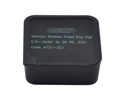 INSIZE Measuring Equipment Insize Thread GO Ring Gauge 3/8"-16 UNC Series 4121-3C1