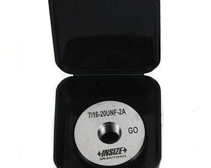 INSIZE Manufacturing Insize Thread GO Ring Gauge 7/16"-20 UNF Series 4121-7D2