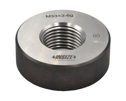 INSIZE Measuring Equipment Insize Thread Ring Gauge M33X3 Series 4129-33V