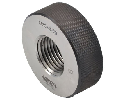 INSIZE Measuring Equipment Insize Thread Ring Gauge M33X3 Series 4129-33V