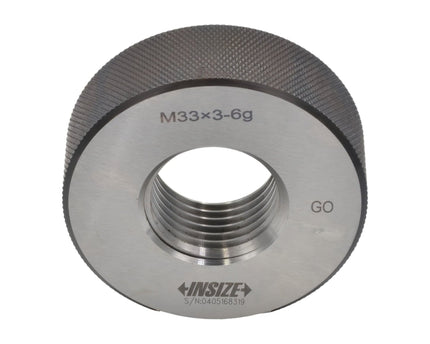 INSIZE Measuring Equipment Insize Thread Ring Gauge M33X3 Series 4129-33V