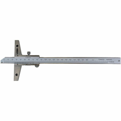 INSIZE Measuring Equipment Insize Vernier Depth Gauge 0-200mm Range Series 1247-200