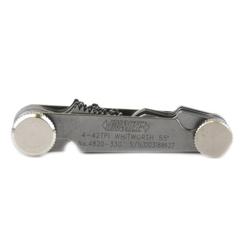 INSIZE Measuring Equipment Insize Whitworth 55° Screw Pitch Gauge 4-42TPI Range Series 4820-330
