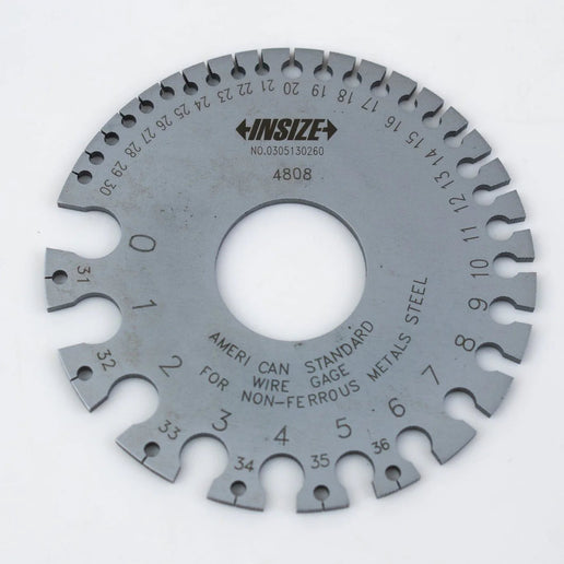 Insize Wire Gauge AWG #0-36 Range Series 4808 - INSIZE Australia